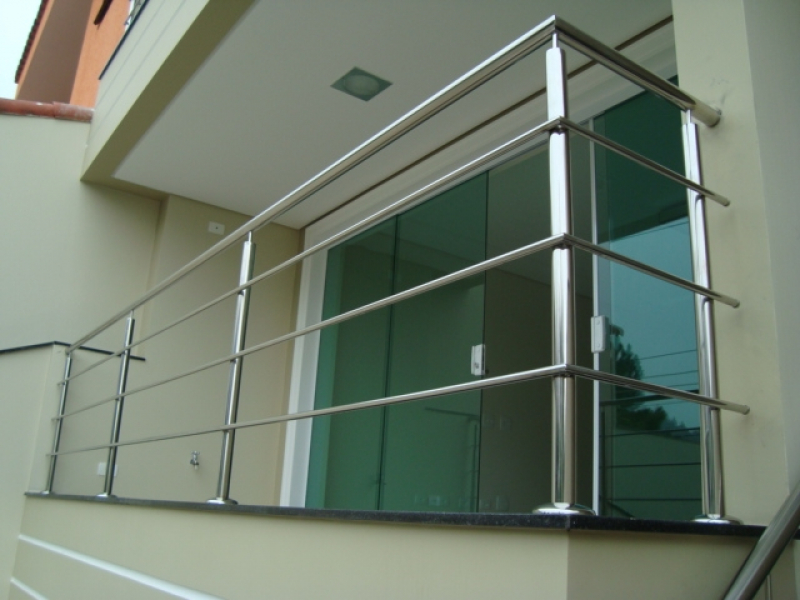 Guarda Corpo Aço Galvanizado Araçatuba - Guarda Corpo Ferro Galvanizado