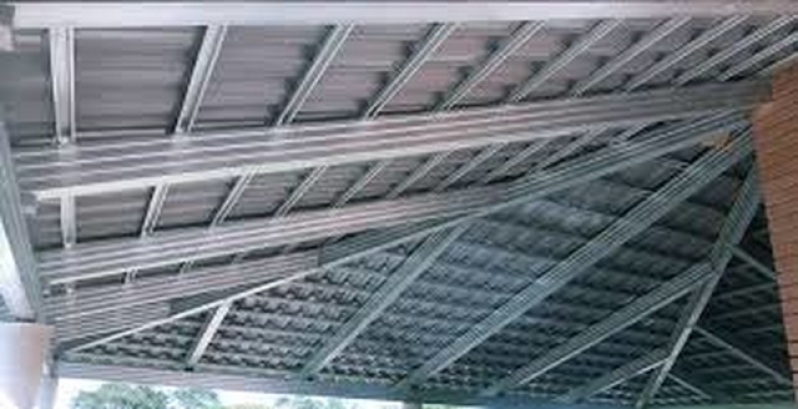 Instalação de Estrutura Metálica Galvanizada para Telhado Mairiporã - Estrutura Metálica Telhado Residencial