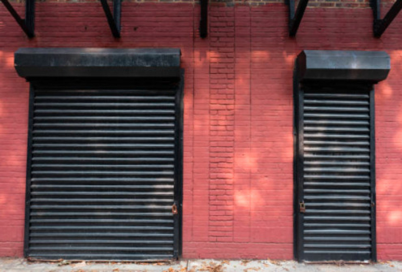 Orçamento de Porta de Aço de Enrolar Penha - Porta de Ferro de Enrolar