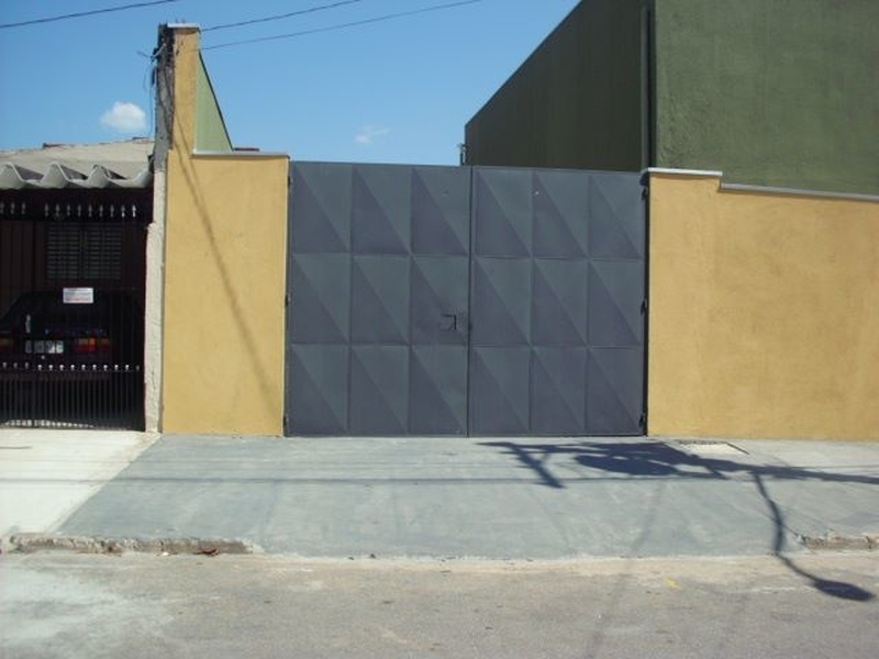 Portão Residencial Belenzinho - Portão Metálico com Tela