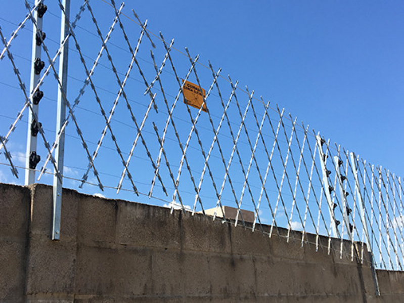 Rede Laminada para Muro Orçamento Guararema - Rede Laminada Concertina Tipo Grade