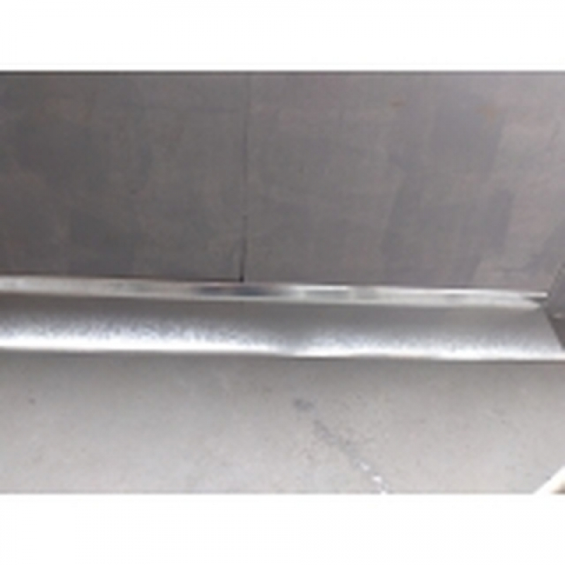 Rufo Externo Galvanizado Jardim Iguatemi - Rufo Externo de Pvc