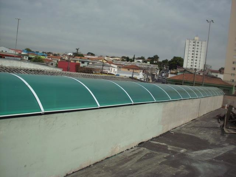 Telhado Metálico Termoacústico Conjunto Habitacional Padre Manoel da Nóbrega - Telhado Garagem Mezanino Industrial