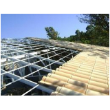 estrutura metálica para telhado cerâmico orçamento Jardim Morumbi