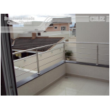 guarda corpo para apartamento valores Jardim Santa Helena