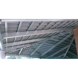 instalação de estrutura metálica galvanizada para telhado Ipiranga