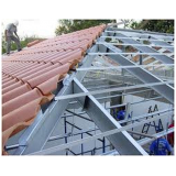 preço de estrutura metálica galvanizada para telhado Interlagos