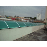 telhado metálico termoacústico Marília